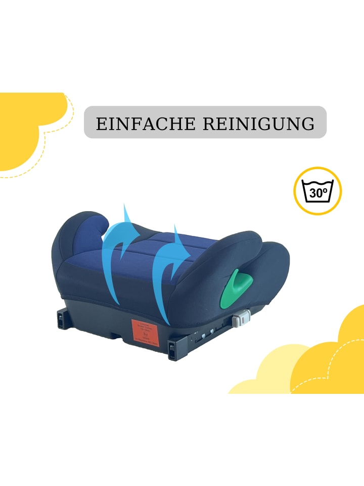 Yalion Kindersitzerhöhung ECE R129 Yalion in Dunkelblau - i-Size (6-10 Jahre) günstig kaufen onesize