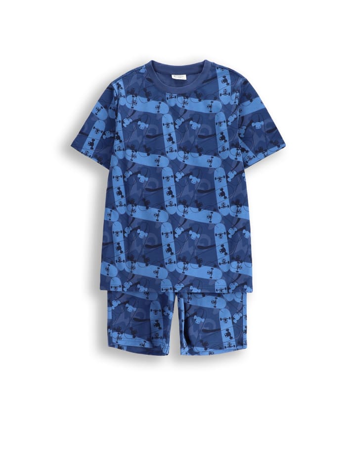Coccodrillo Jungen-Pyjama in blau günstig kaufen