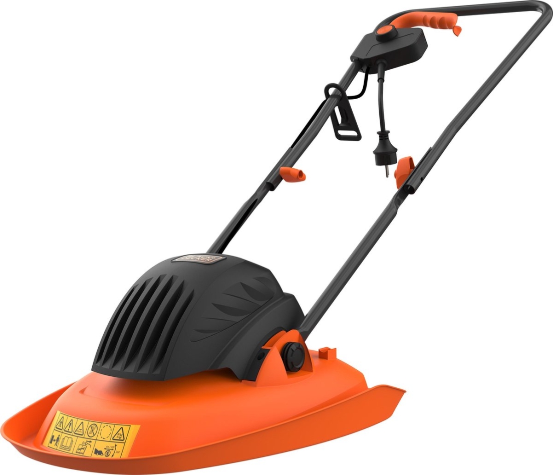 Rasaerba a cuscino d'aria Black & Decker BEMWH551-QS da 30 cm, 1200 Watt