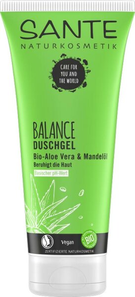 Sante BALANCE Duschgel Bio-Aloe Vera & Mandelöl Duschgel