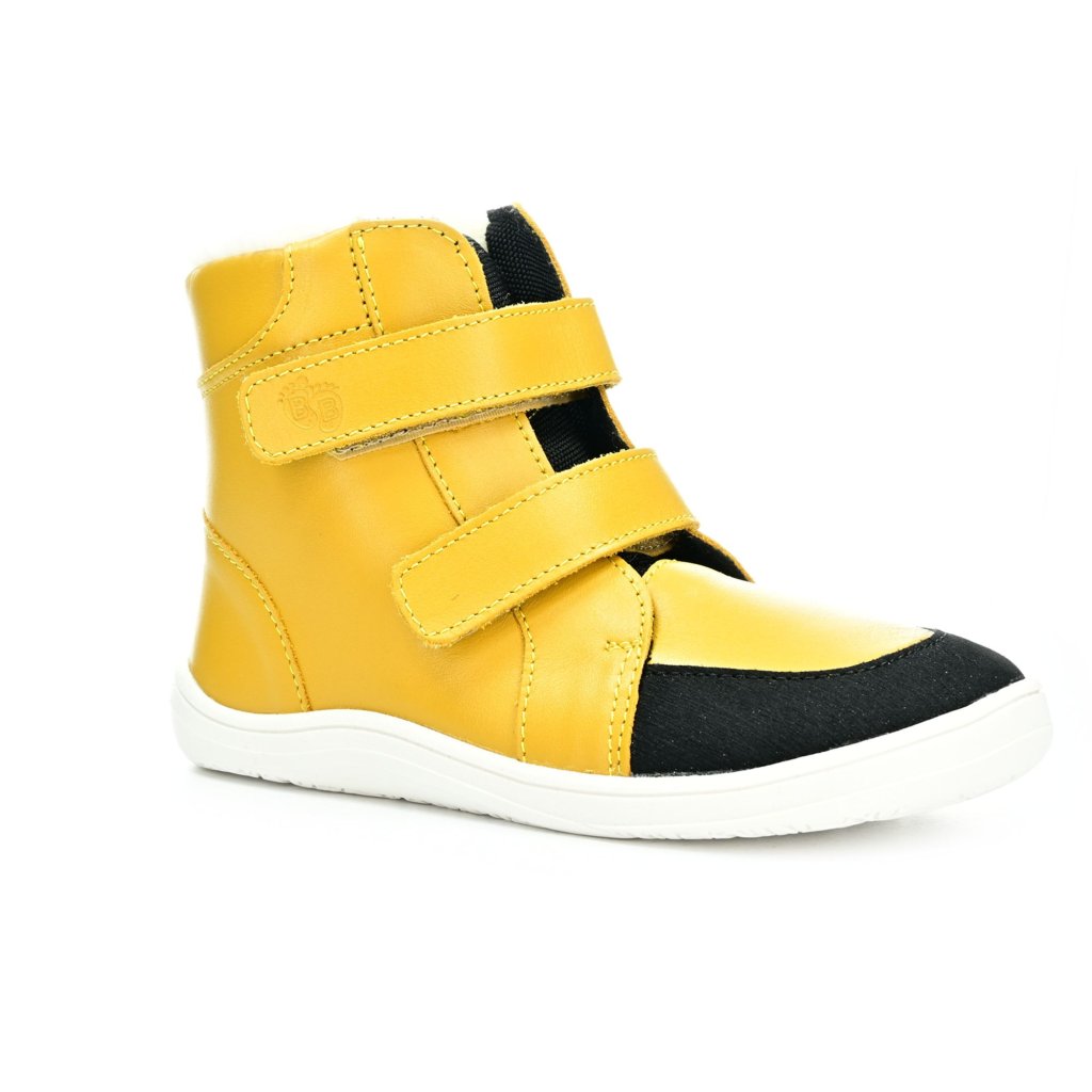 Baby Bare Febo Winter Ocru (mit Membran/Asfaltico) Barfußschuhe