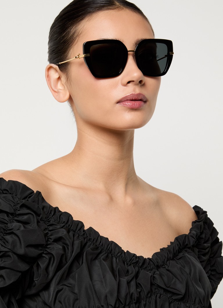 Ochelari de soare Dolce & Gabbana în formă de fluture DG4474