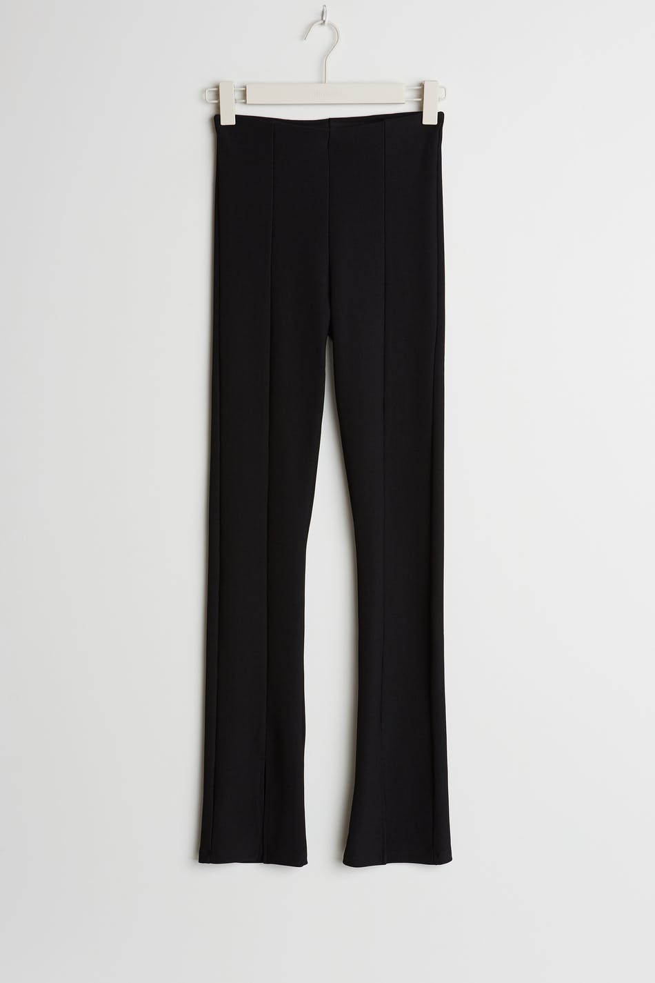 My front slit trousers