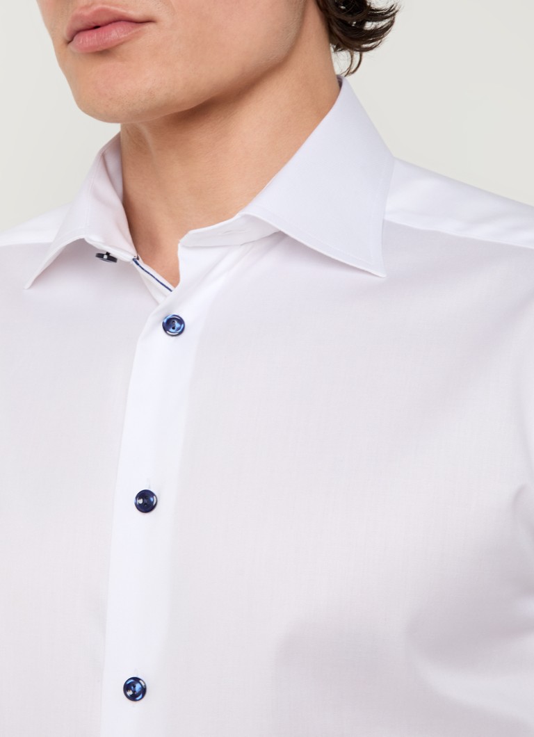 Cămașă Eton Slim-Fit cu guler italian