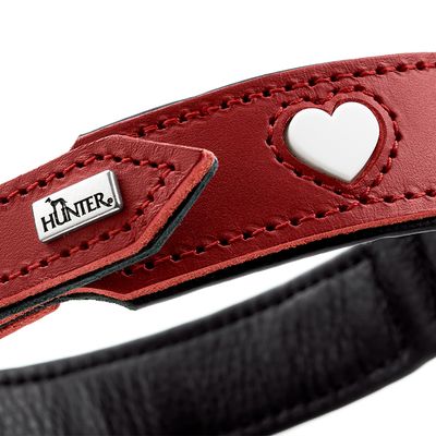 HUNTER Halsband Love, rot