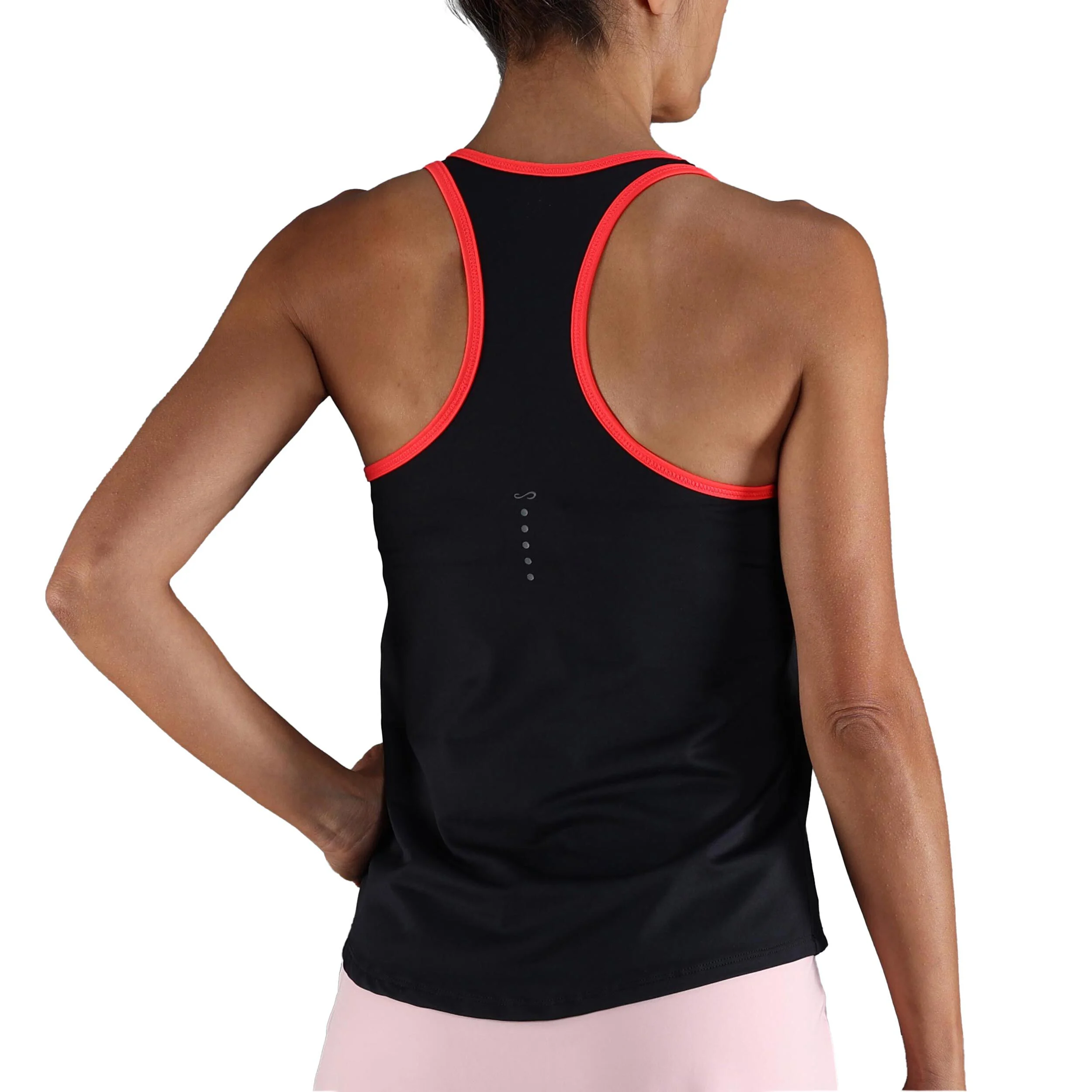 Speed II Tank-Top Damen - Schwarz, Rot