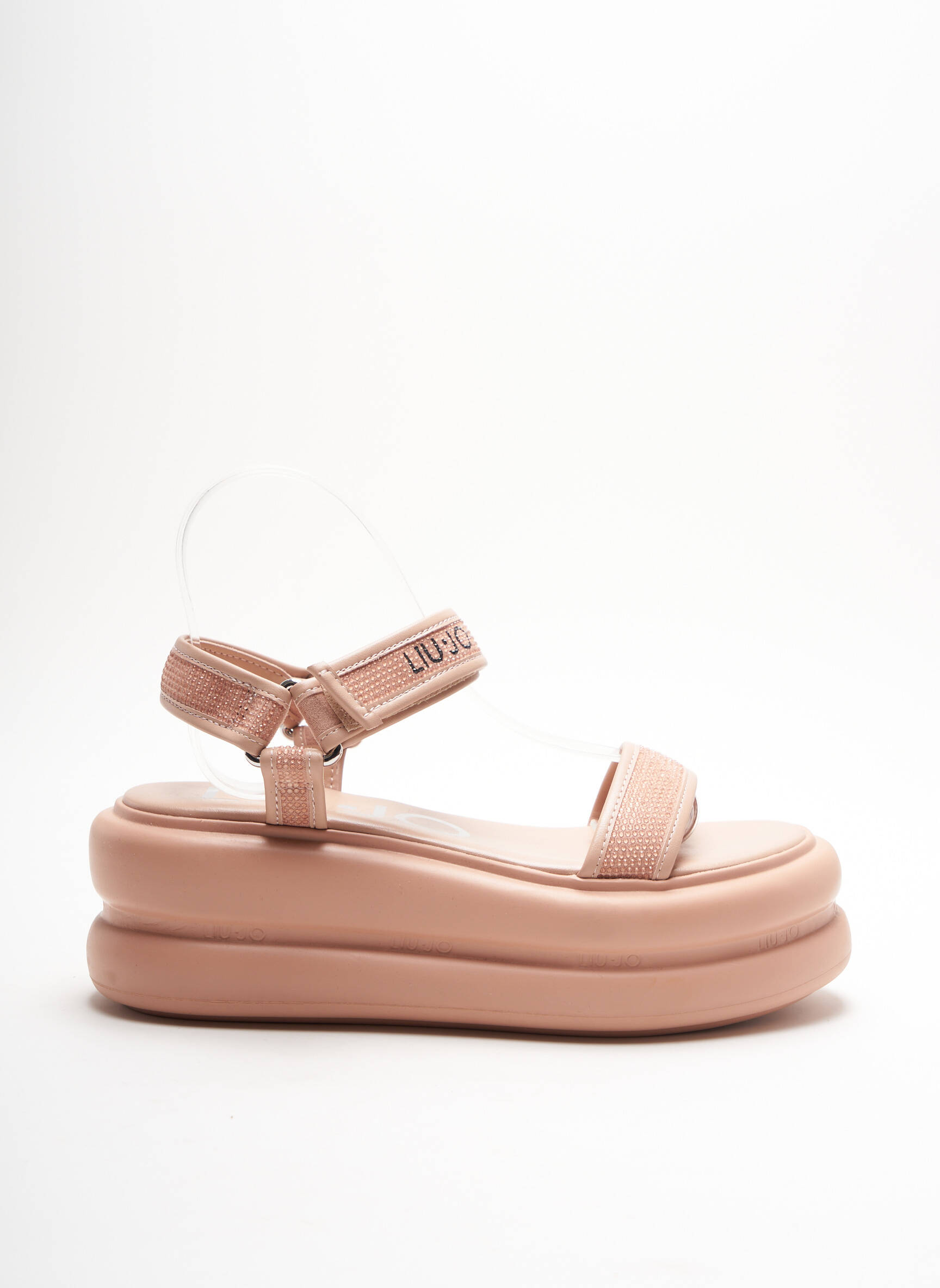 Liu  Jo Sandales Nu Pieds Femme couleur rose