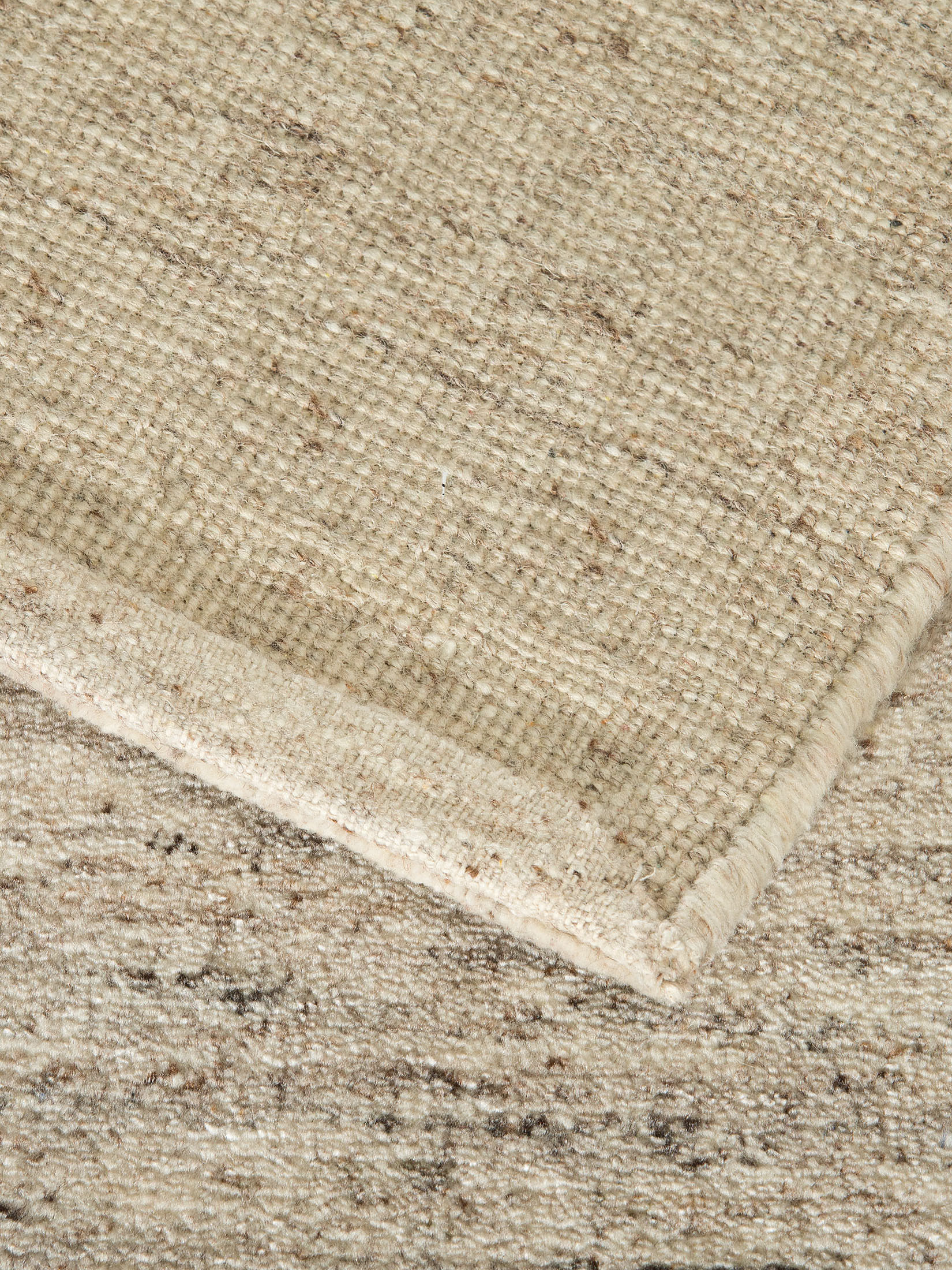 Samnapur Woll-Teppich, Stone Grey