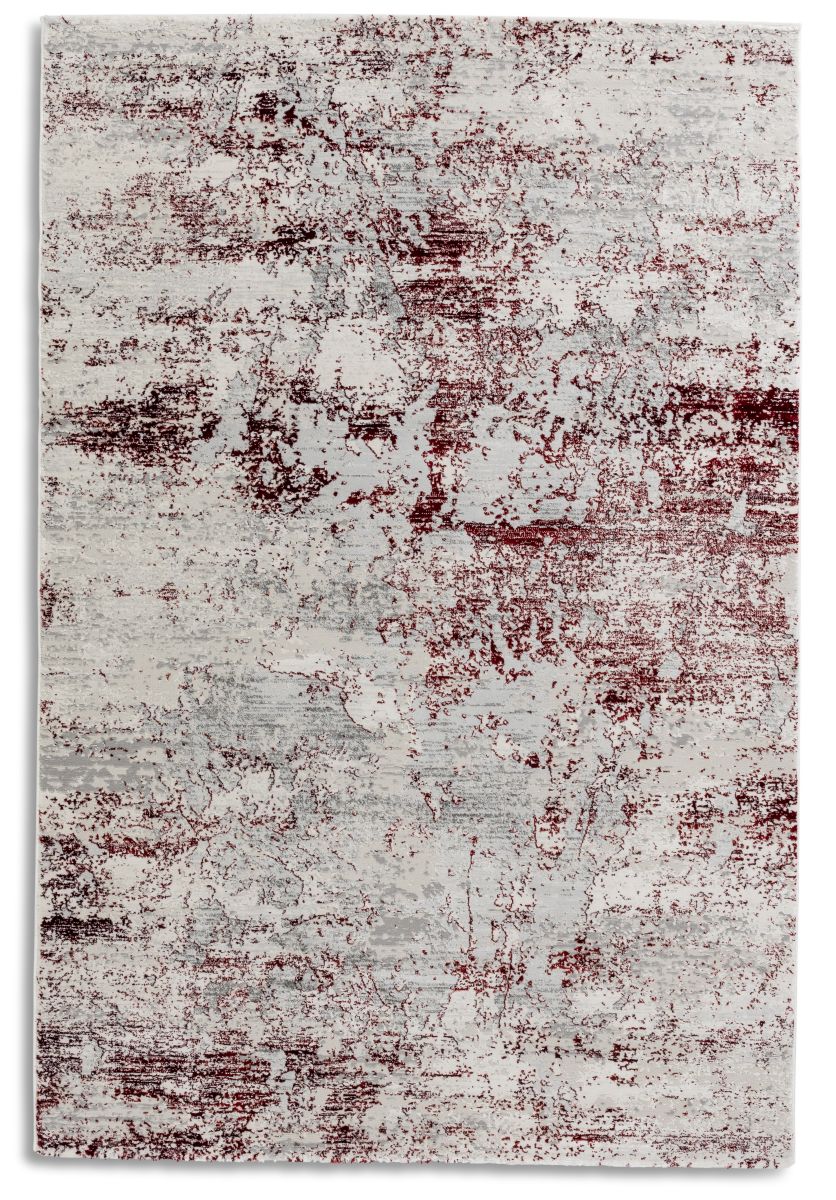 Webteppich Antea rot-creme Vintage 160x230