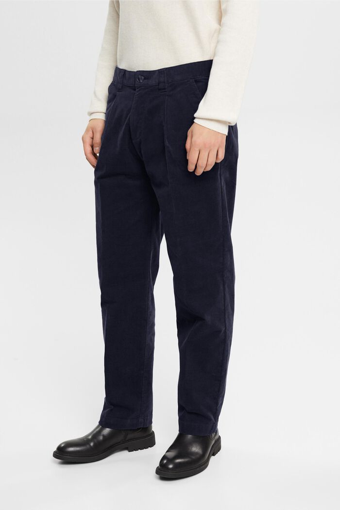 Cordhose mit weitem Bein