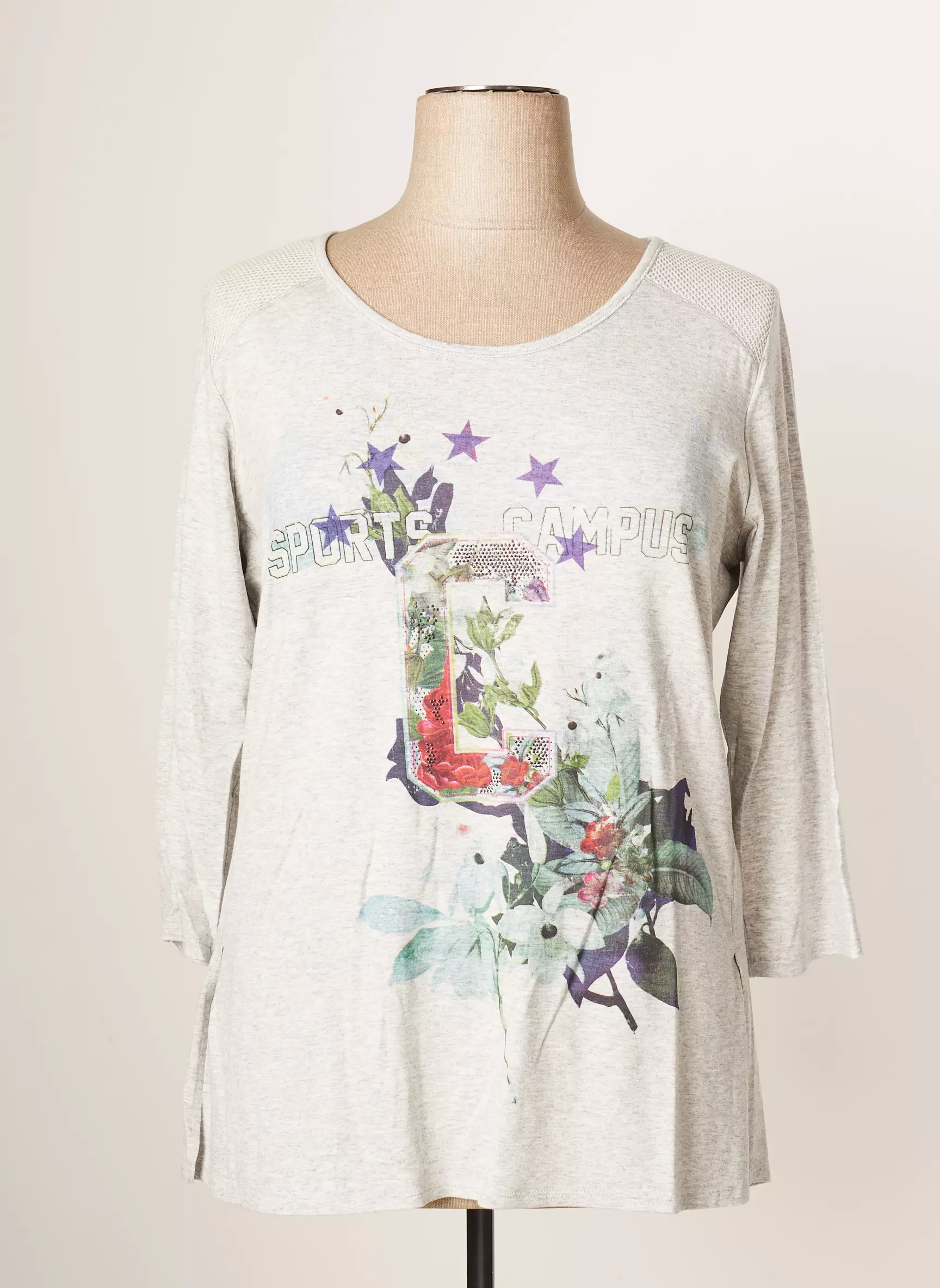 Thomas Rabe Tops Femme couleur gris