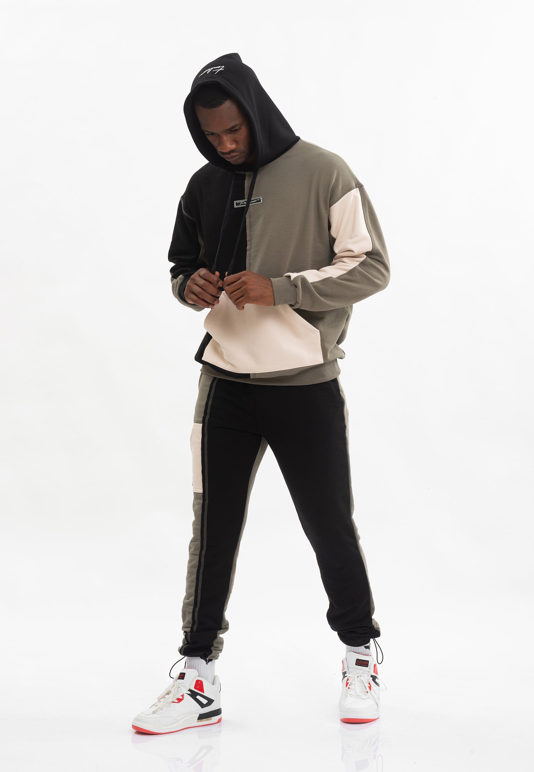 Tom Barron Sportanzug MENS OVERSIZE SPORT TRACKSUIT PANT AND SWEATSHIRT