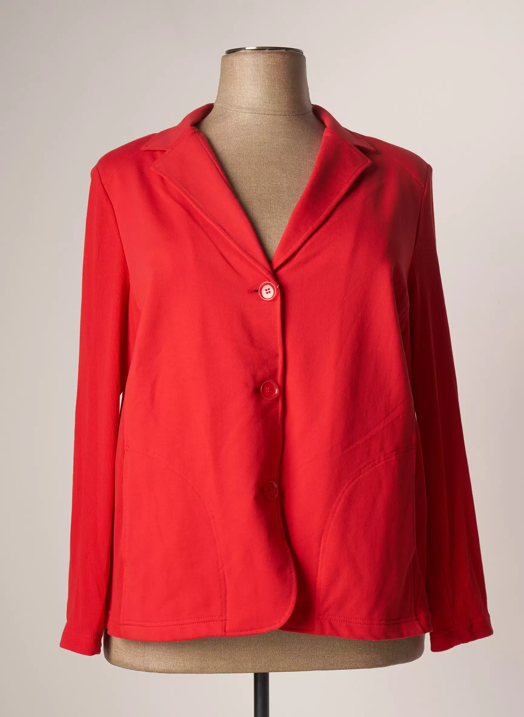 Justwhite Blazers Femme couleur rouge