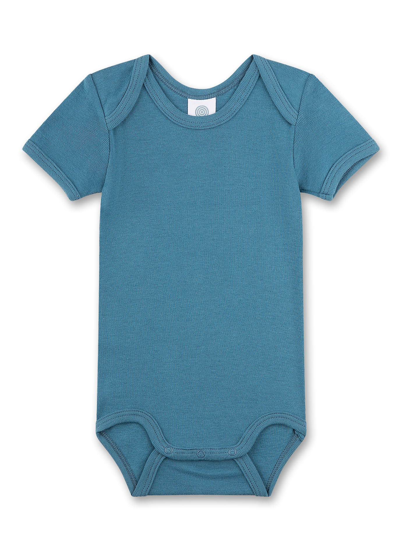 Baby-Bodykurzarm (Doppelpack) Blau