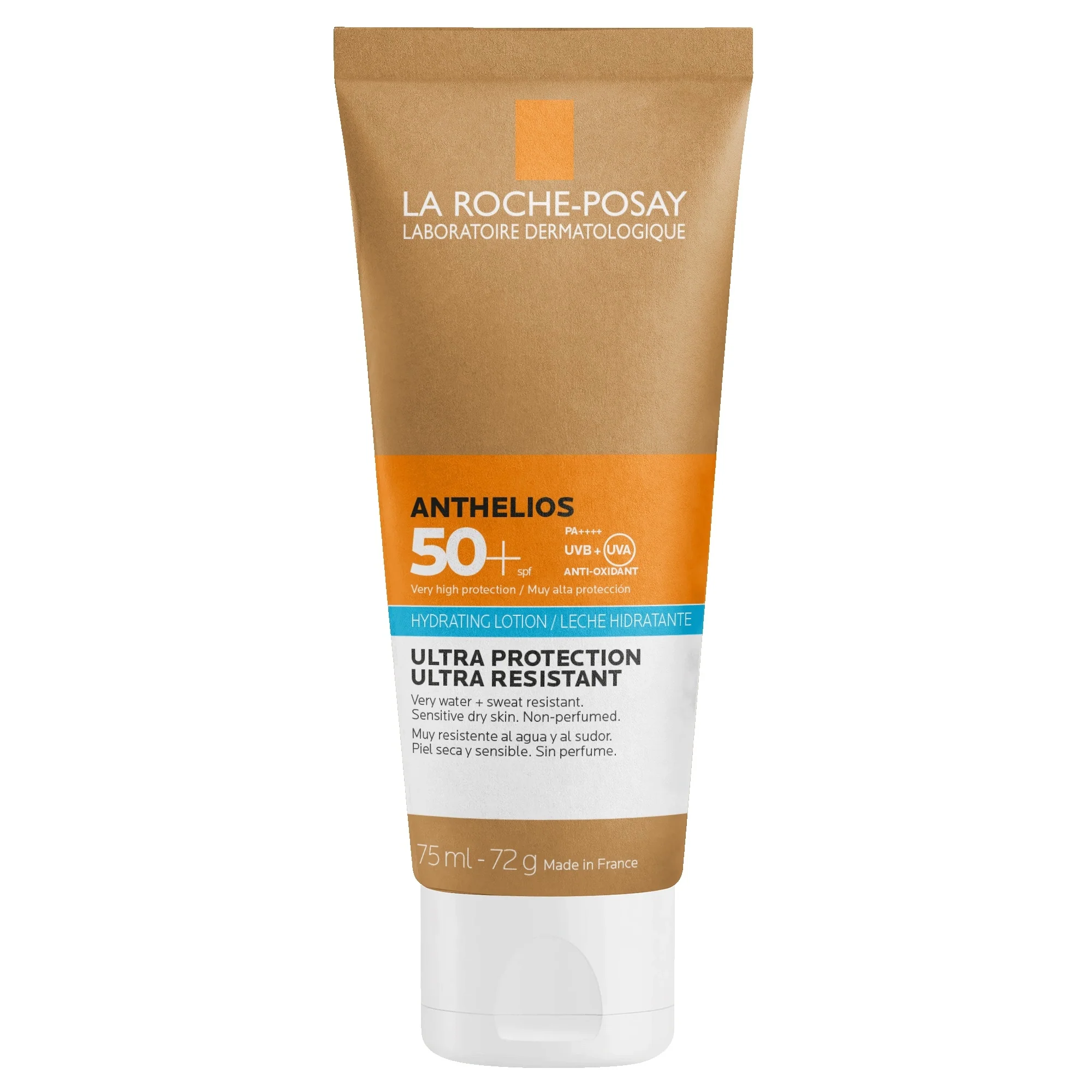 Anthelios hidratantno mlijeko SPF50 - Visokozaštitno mlijeko za tijelo i lice za sunčanje.