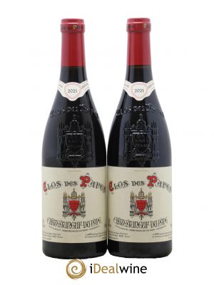 Châteauneuf-du-Pape Clos des Papes - Paul Avril  2021 - Lot de 2 Bouteilles