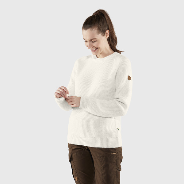 VISBY SWEATER W Damen - Wollpullover