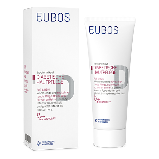 EUBOS Diabetische Hautpflege Fuß & Bein  100 ml  Creme