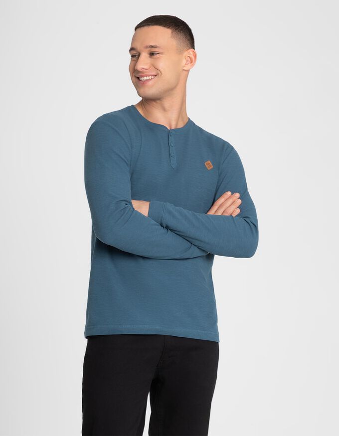 Langarmshirt - Labelpatch