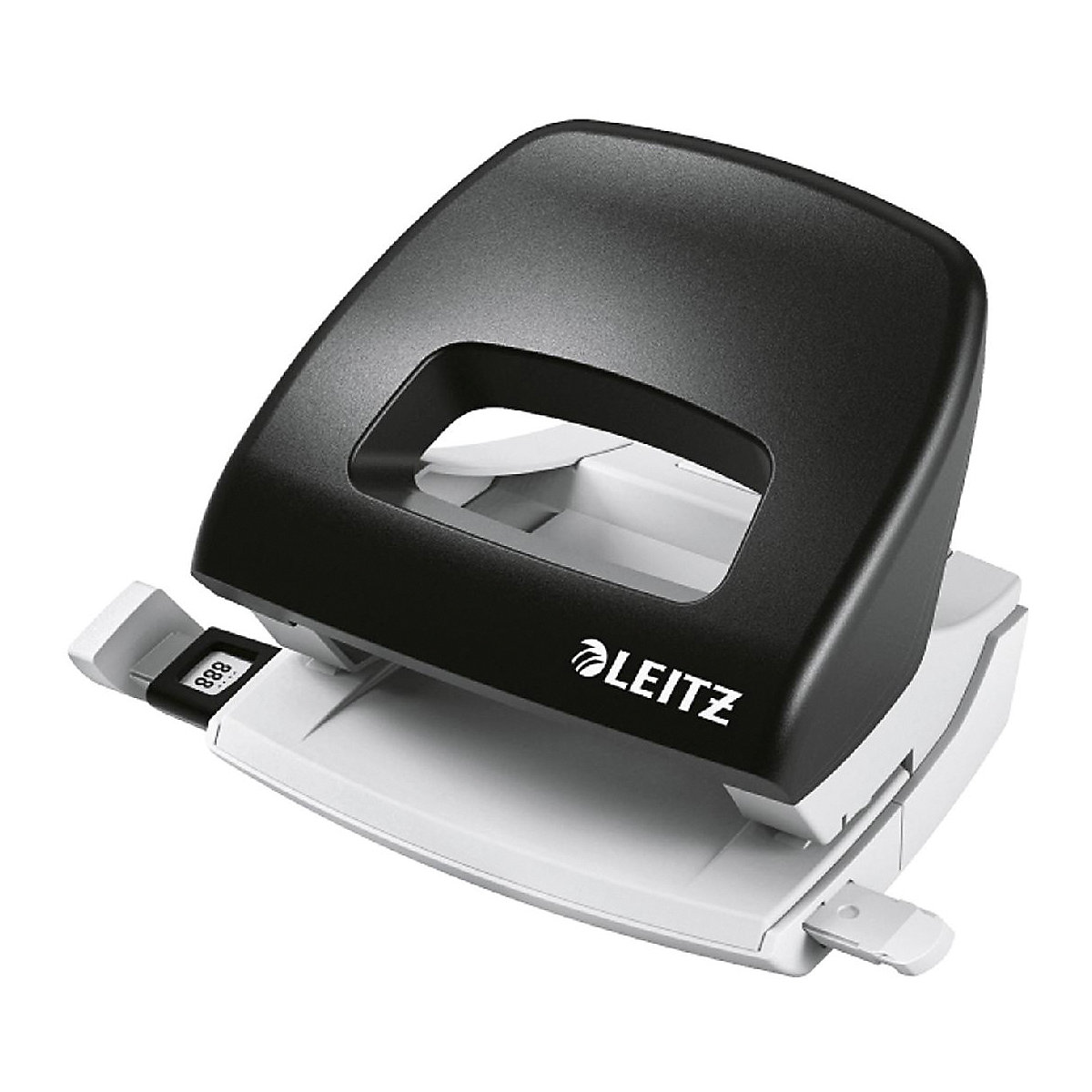 Bürolocher NeXXt 5038 mit Schiene schwarz 16 Blatt