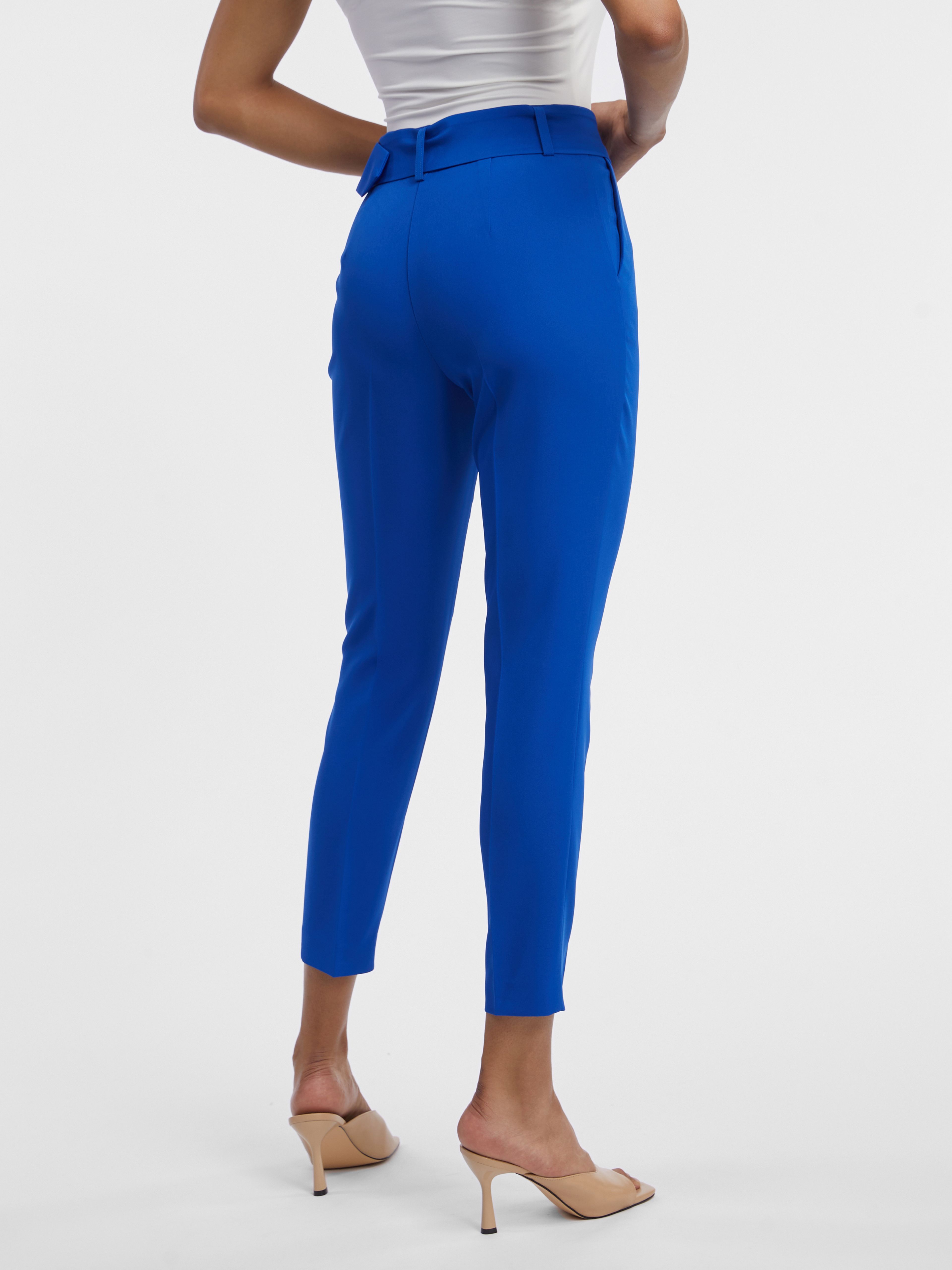 Blaue Damen-Cropped-Hose ORSAY