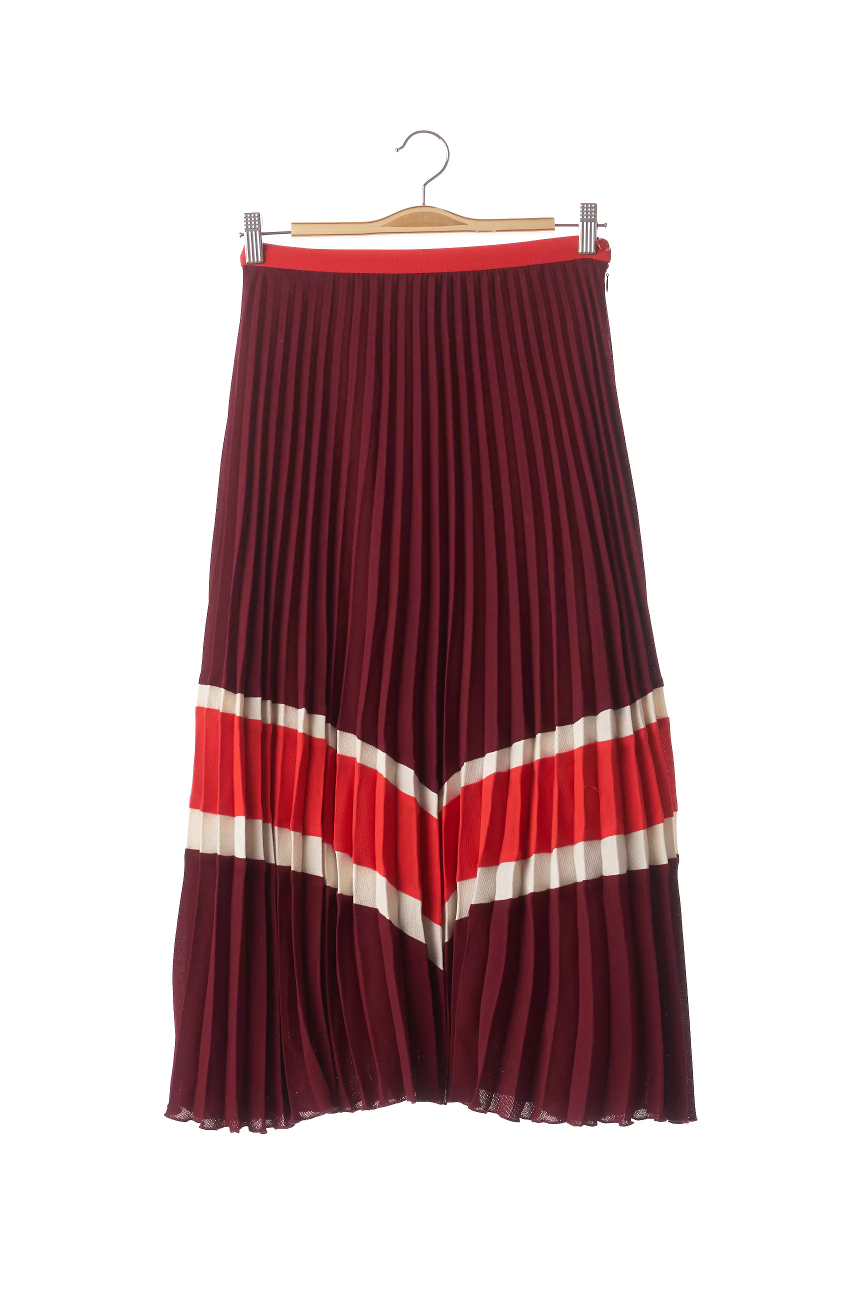 Idano Jupes Longues Femme couleur rouge
