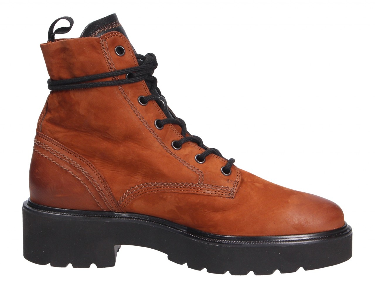 PAUL GREEN Stiefeletten braun Schnürbootie