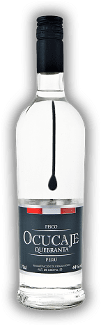 Ocucaje Pisco Quebranta Ocucaje Pisco Quebranta Ein kraftvoller Pisco, der mit einer Fülle an Geschmacksrichtungen überzeugt. 0,7	 Liter - Vol 40%