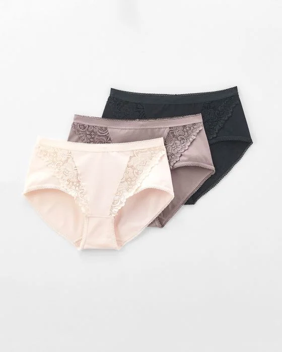 Lot de 3 culottes midi assorties