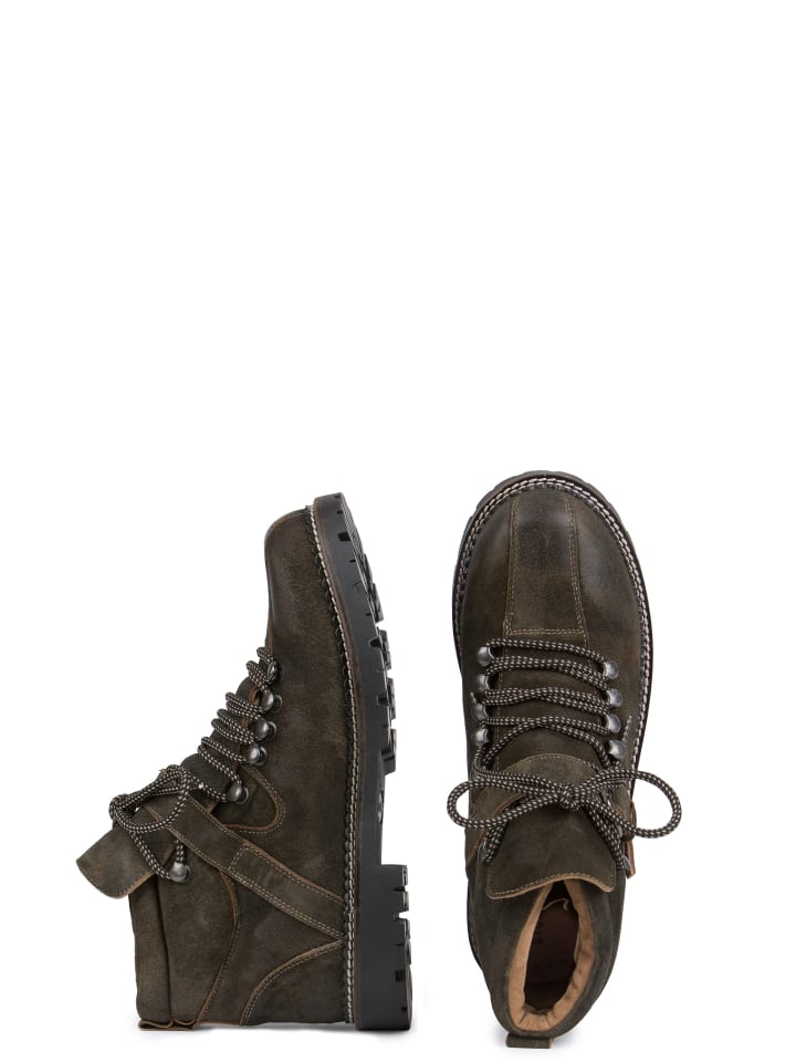 Stockerpoint Stockerpoint Trachtenstiefel Tiago in dunkelbraun gespeckt günstig kaufen