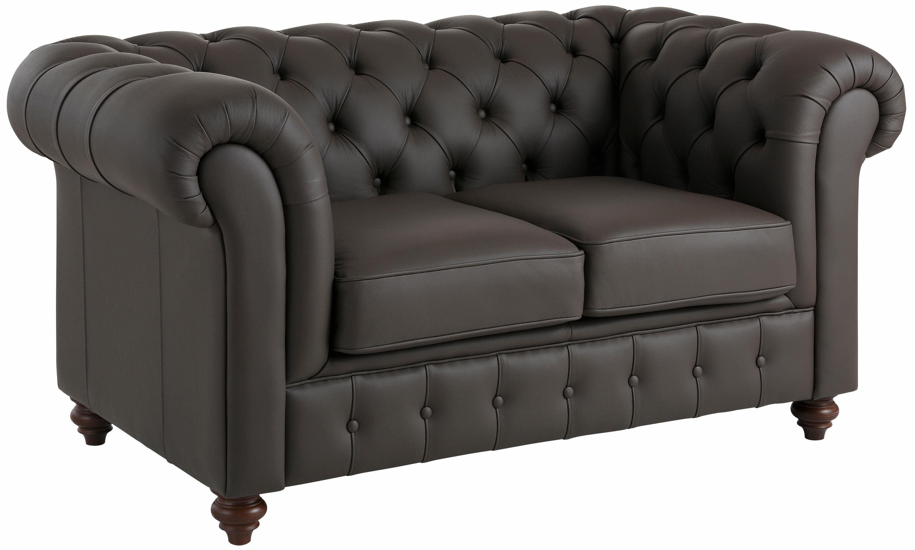 Home affaire Chesterfield-Sofa Chesterfield, mit Knopfheftung, auch in Leder