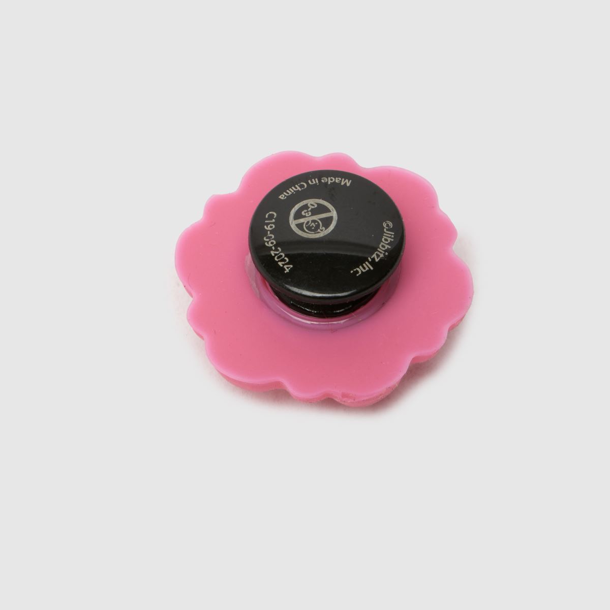 Crocs rosa jibbitz squishy blomma