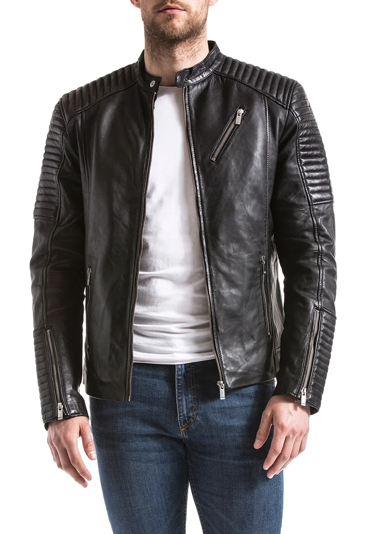 Blue Wellford BLUE WELLFORD - Chaqueta de cuero