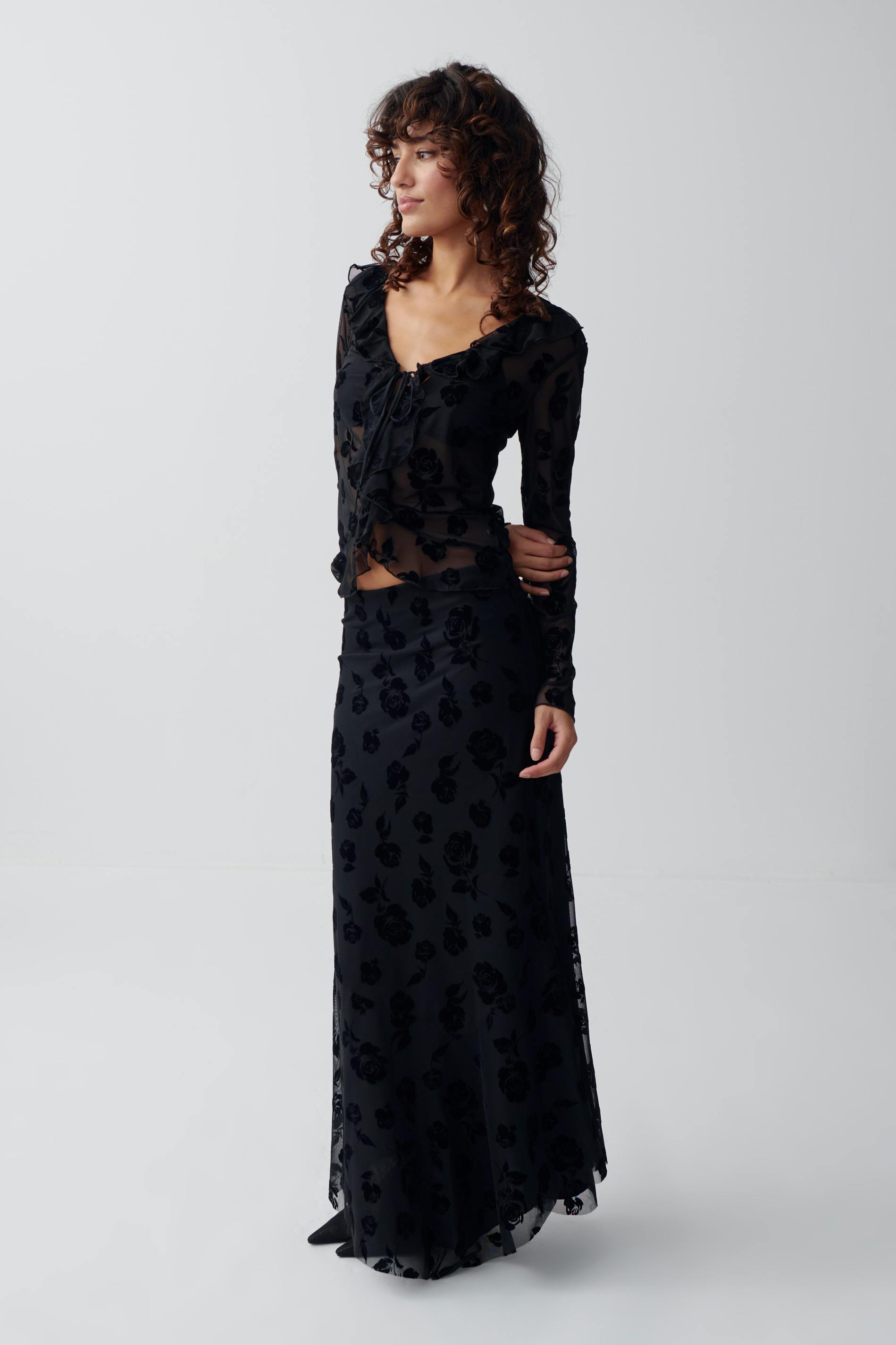 Burnout skirt