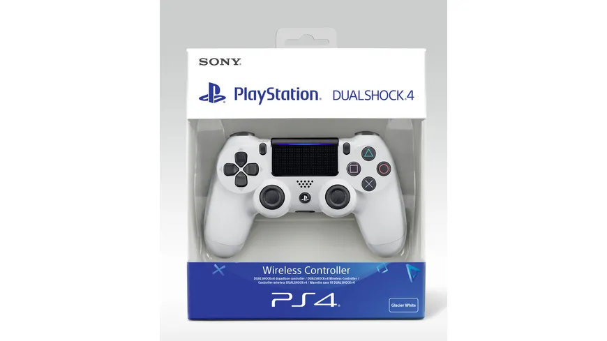 PS4 - Dualshock 4 Wireless-Controller V2 (Glacier White)
