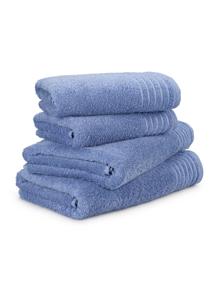Möve Handtuchset New Classic 4-TLG in cornflower günstig kaufen onesize