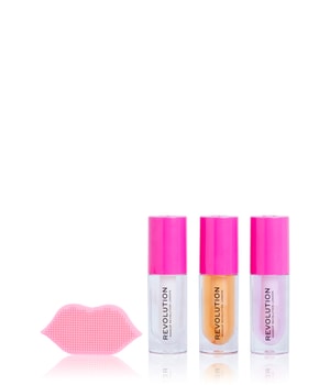 REVOLUTION Kiss & Go Glaze Lip Care Gift Set Lippen Make-up Set-1 Stk