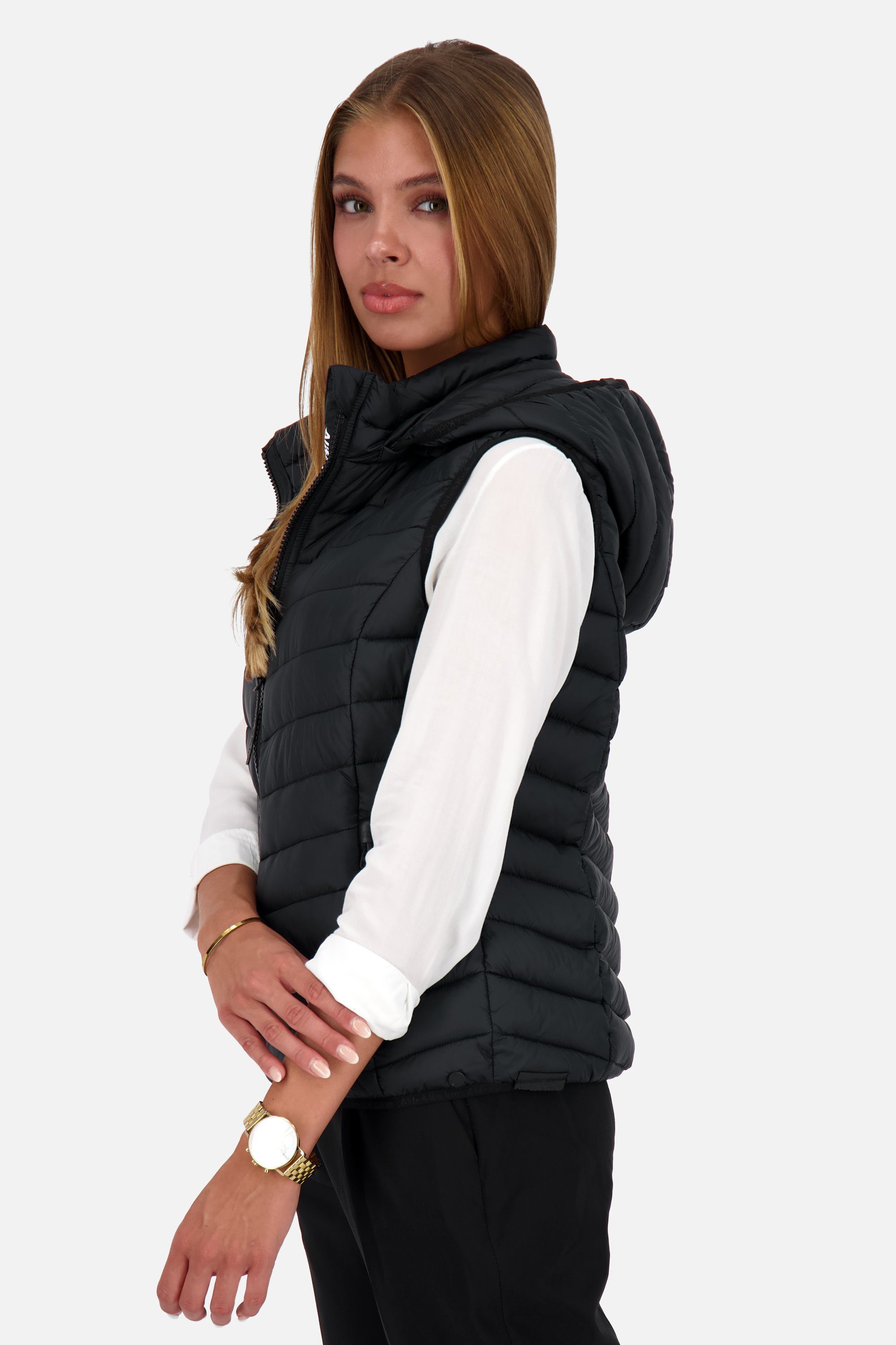 Alife & Kickin Steppweste LenkaAK A Short Vest Damen Steppweste, Weste