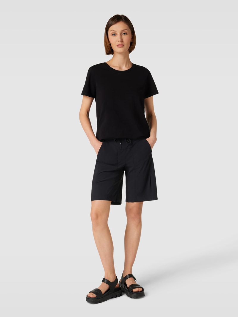 Bermudas mit seitlichen Eingrifftaschen Modell 'Gira' in schwarz
