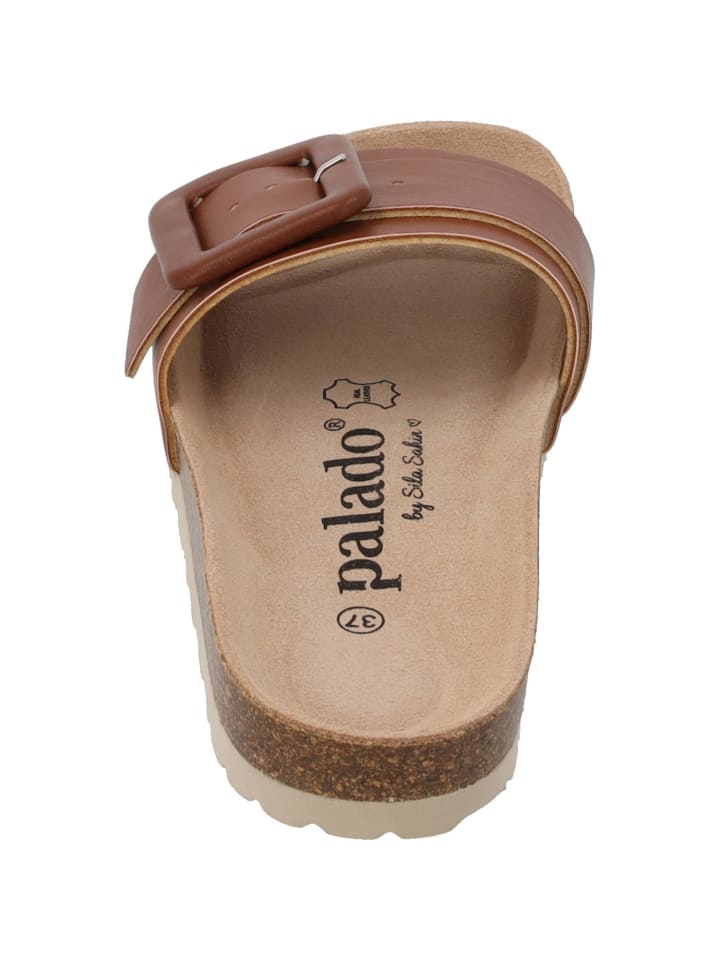 palado Pantoletten in braun günstig kaufen