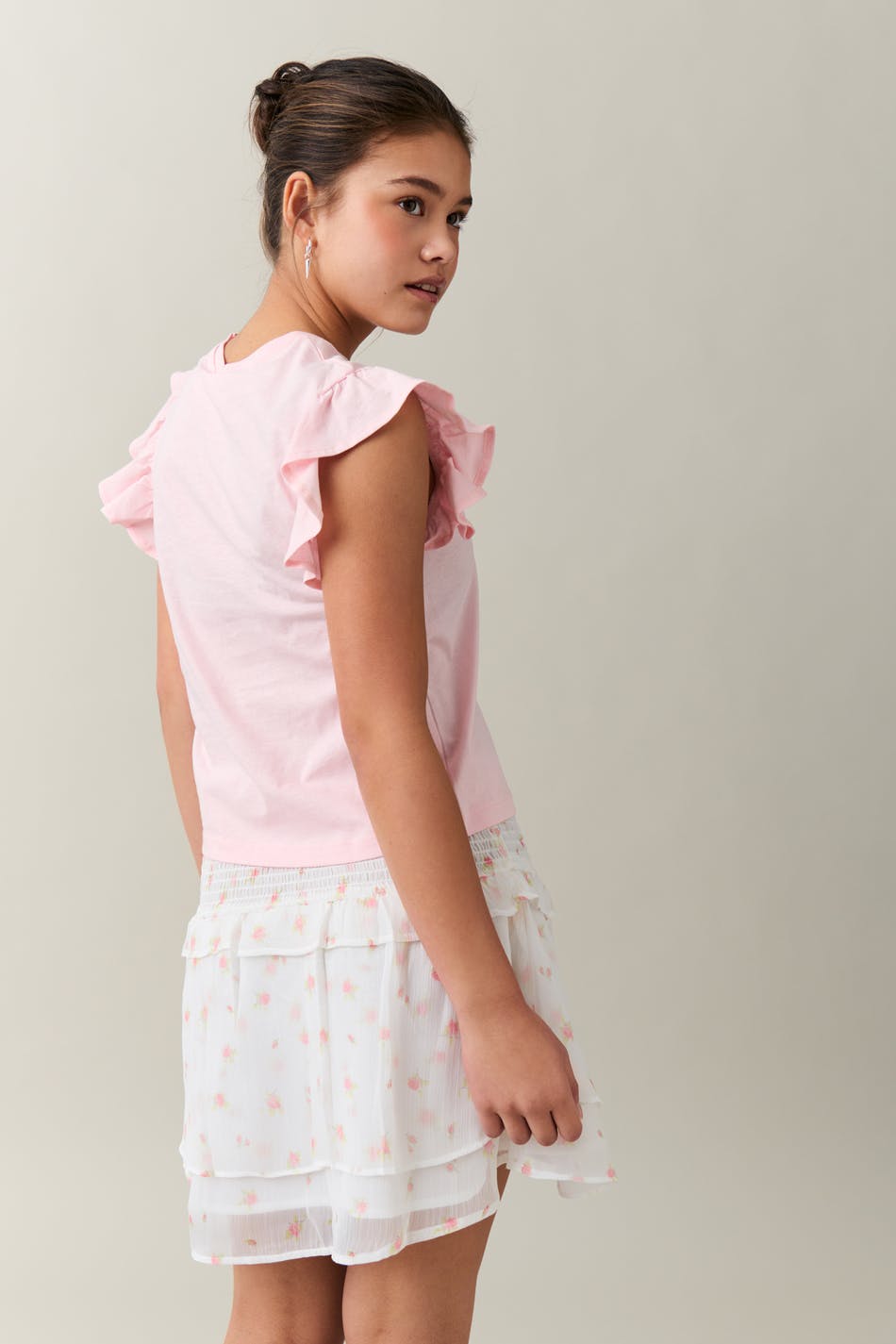 Y frill skirt
