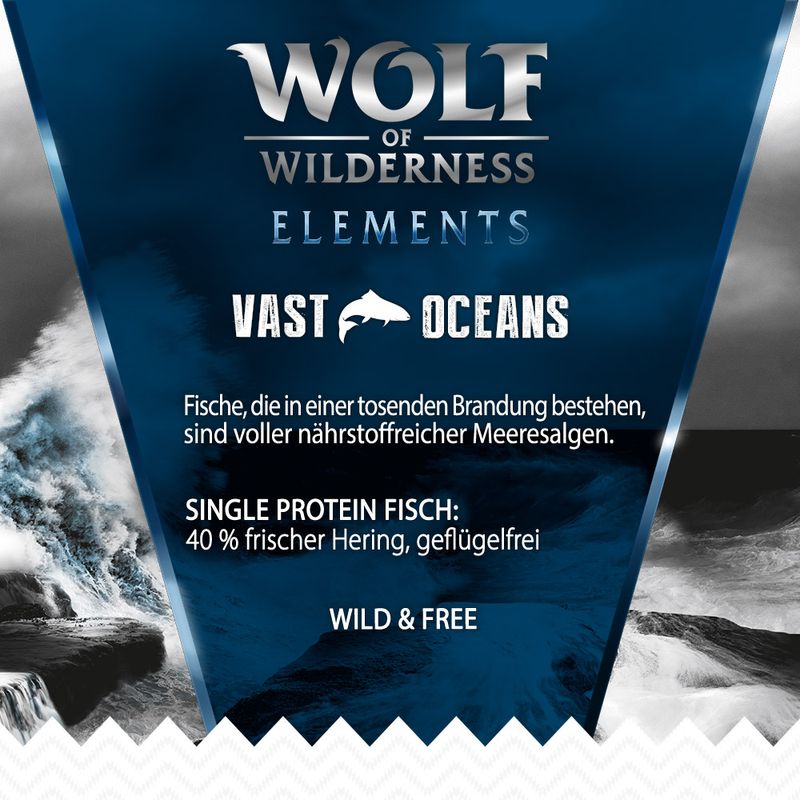 Sparpaket Wolf of Wilderness 'Elements' 2 x 12 kg