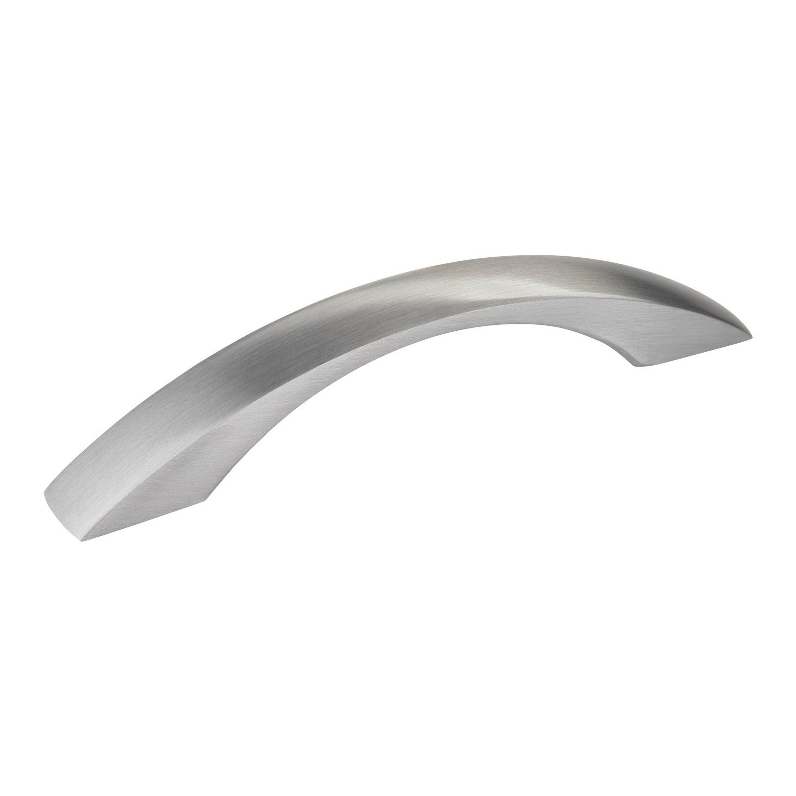 SO-TECH® Möbelgriff Zoe Schubladengriff Griff Bogengriff Bügelgriff BA 128 mm (1-St), Edelstahloptik matt