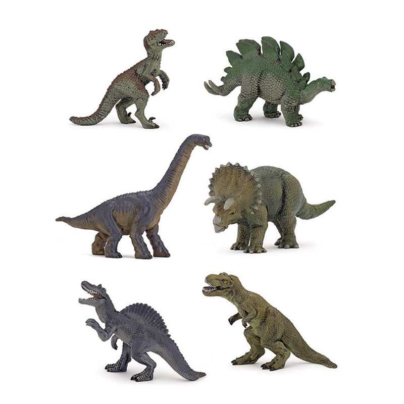 Coffret figurines Mini Tub's dinosaures Papo