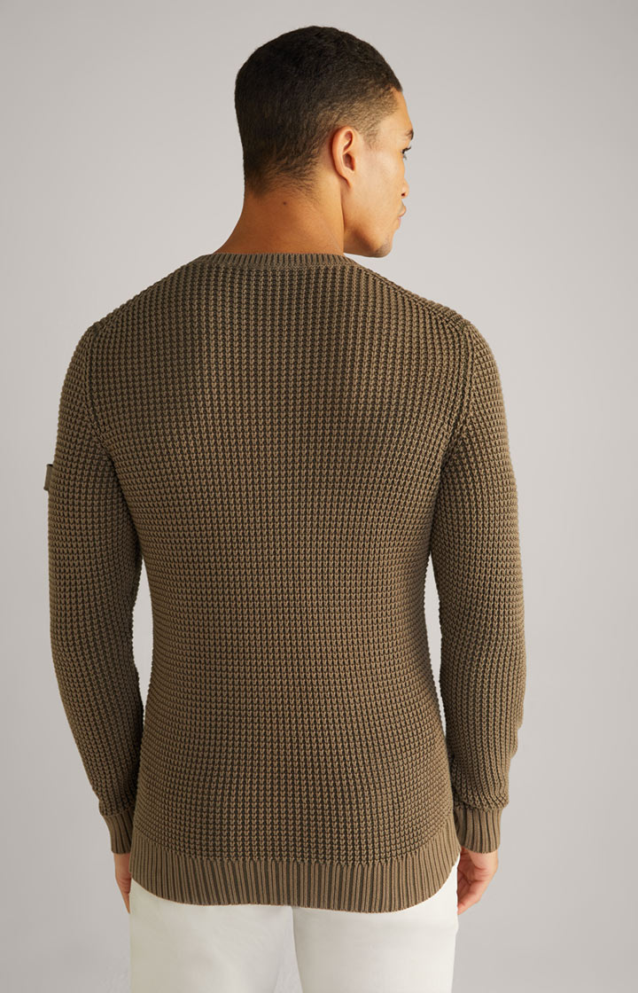 Strickpullover Hadriano in Oliv