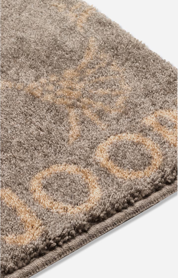 Badteppich JOOP! NEW CORNFLOWER ALLOVER in Graphit, 50 x 60 cm