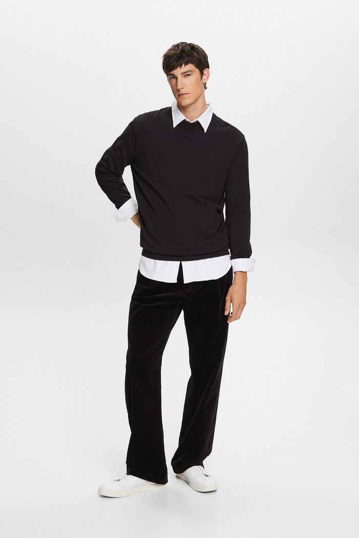 Cordhose mit weitem Beim