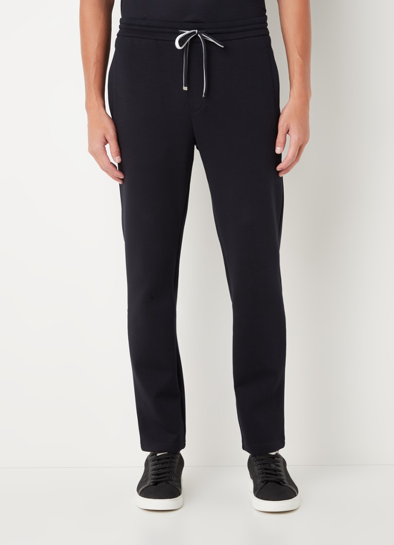 Pantaloni Emporio Armani Essential Tapered cu buzunare laterale