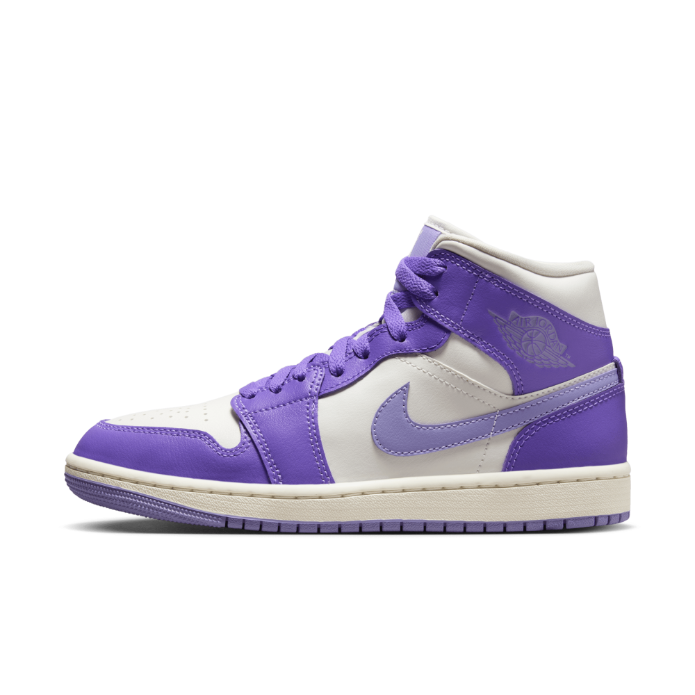 NIKE JORDAN Air 1 Mid WMNS BQ6472-504 / lila
