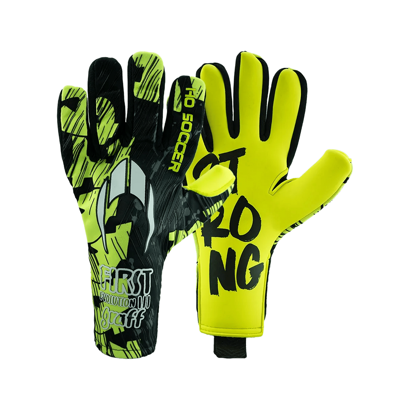 HO Soccer First Evolution III NG Torwarthandschuhe Gelb